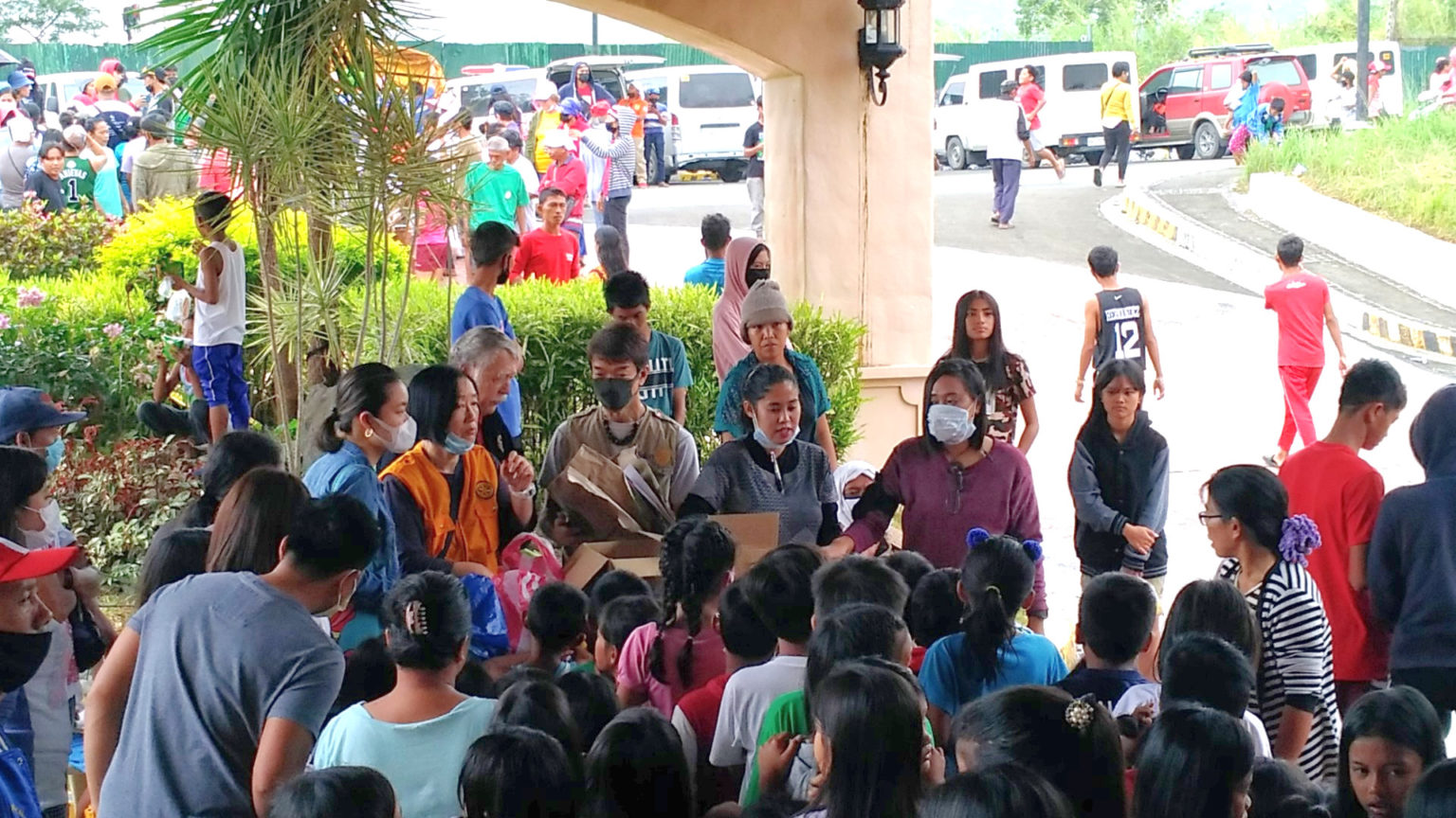 Laurel Evacuation Center | Rotary International Multinational Manila