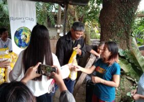 Climate Education, Family Planning, Rice-giving Event in Barangay Tartaria, Silang